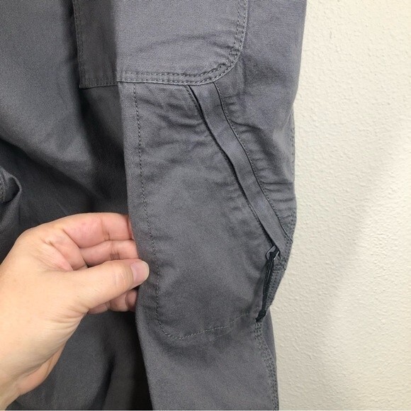 Columbia Regular Fit Carpenter Pants Gray Jeans 48x32 - Picture 8 of 8